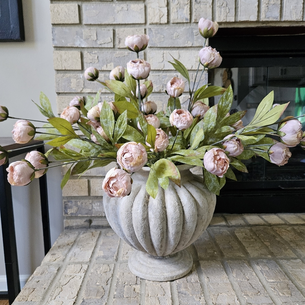 Tan Peony Stems By Ashland-----6 Stems